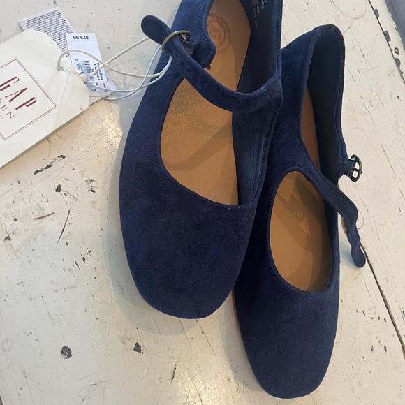 GAP Shoes - GAP Doen Collection Tag Blue Velvet Ballet Flats